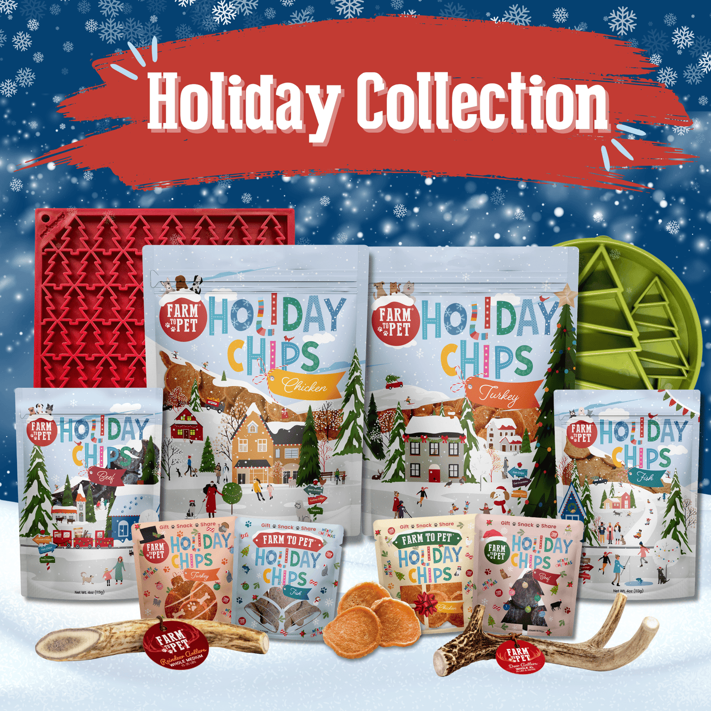 Holiday Chips for Dogs