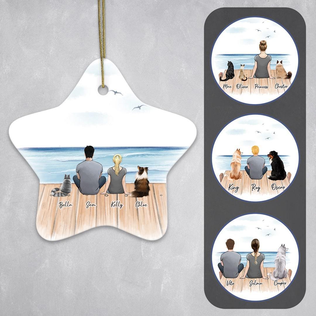 The Dock Star Ornament - Personalized Pet & Owner Dock
