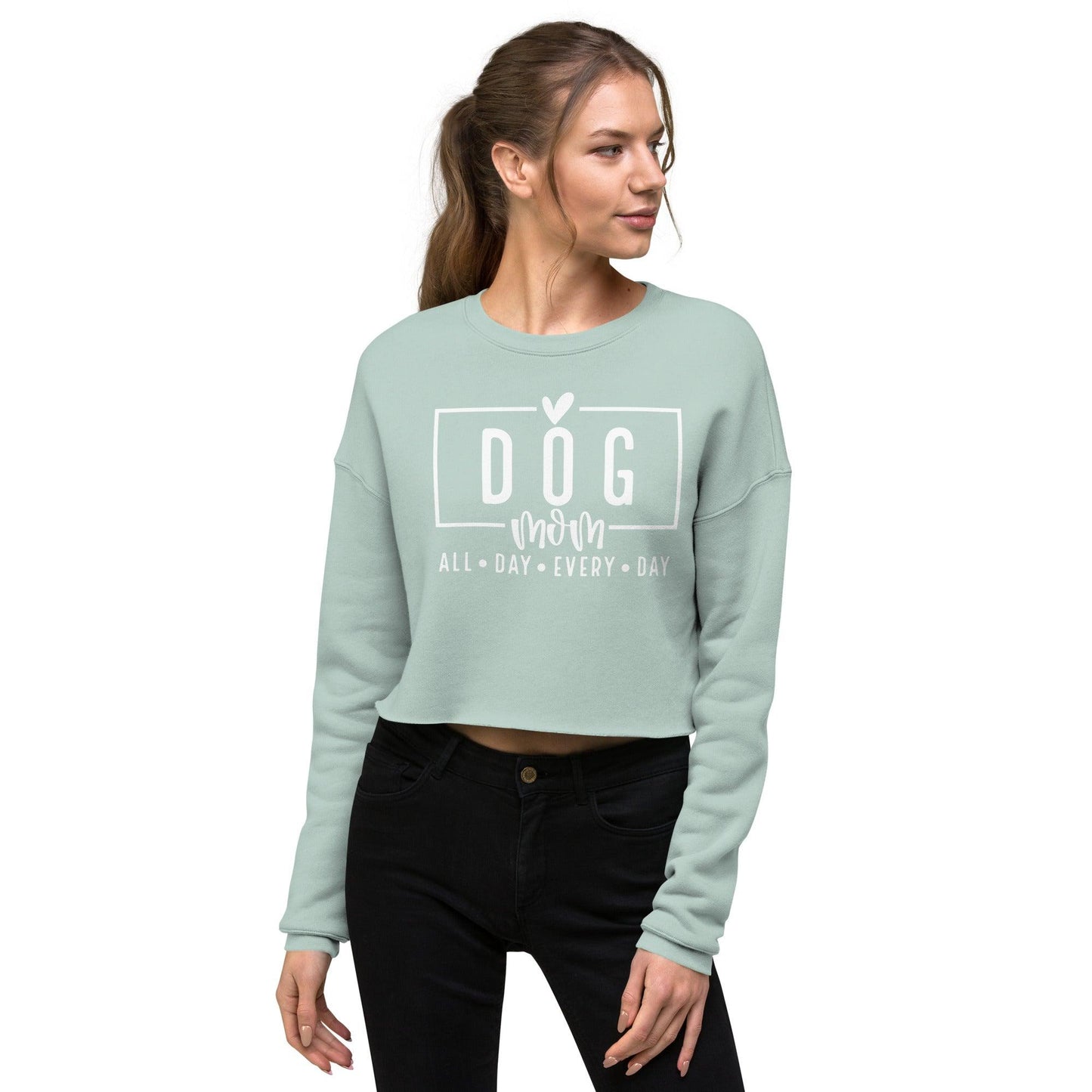 Limited Edition Dog Mom Crop Sweatshirt