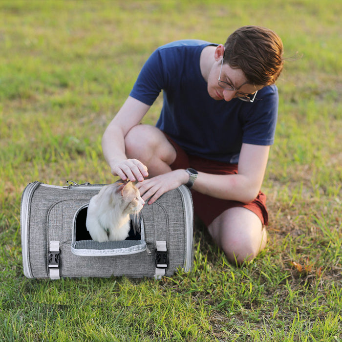 Mr. Peanut's Monterey Series Backpack Pet Carrier - Newly Updated Model Now Available