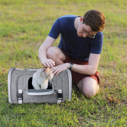 Mr. Peanut's Monterey Series Backpack Pet Carrier - Newly Updated Model Now Available