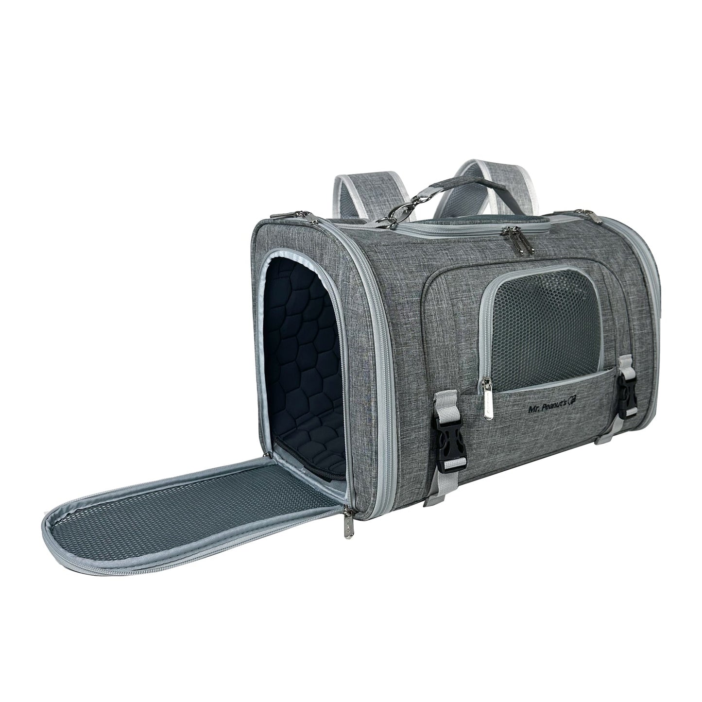 Mr. Peanut's Monterey Series Backpack Pet Carrier - Newly Updated Model Now Available