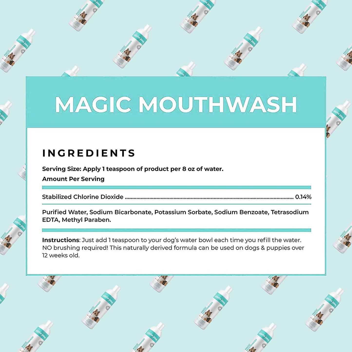 Magic Mouthwash™ For Dogs