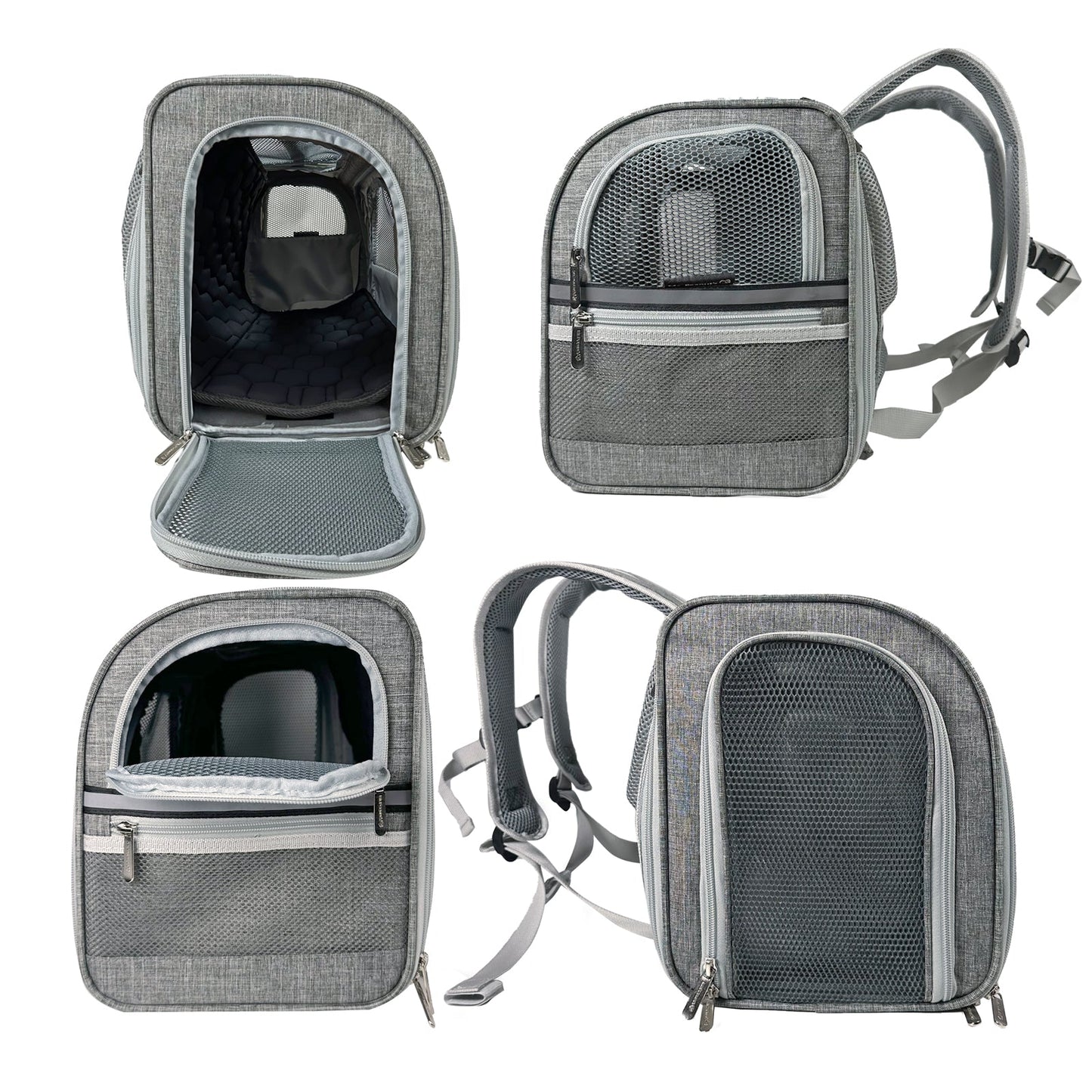 Mr. Peanut's Monterey Series Backpack Pet Carrier - Newly Updated Model Now Available