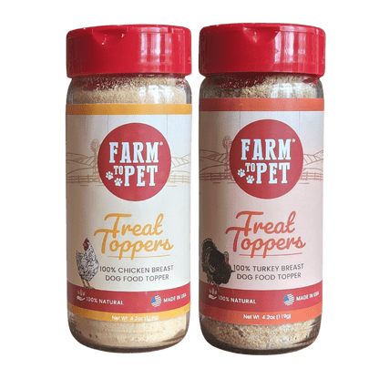 Chicken & Turkey Dog Food Topper Bundle