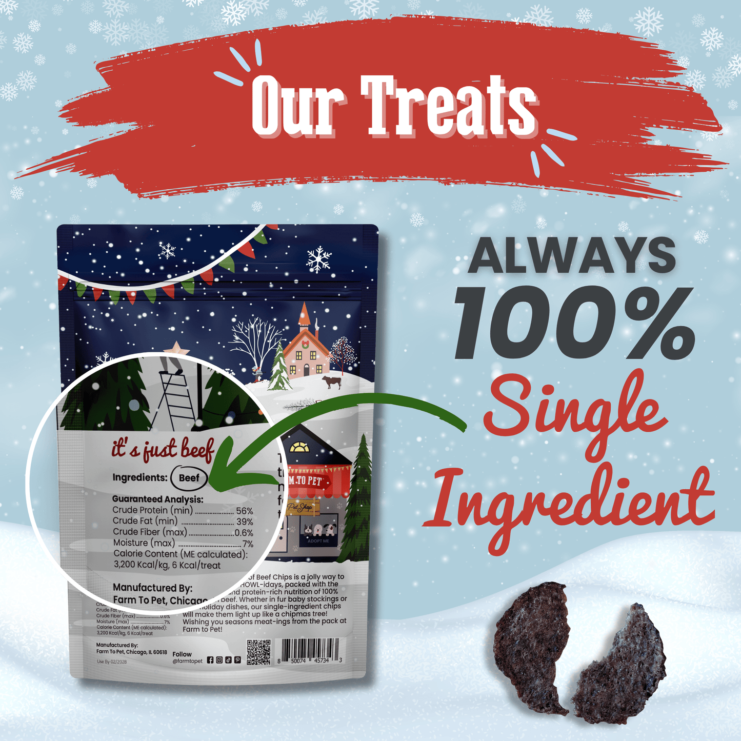 Holiday Chips for Dogs