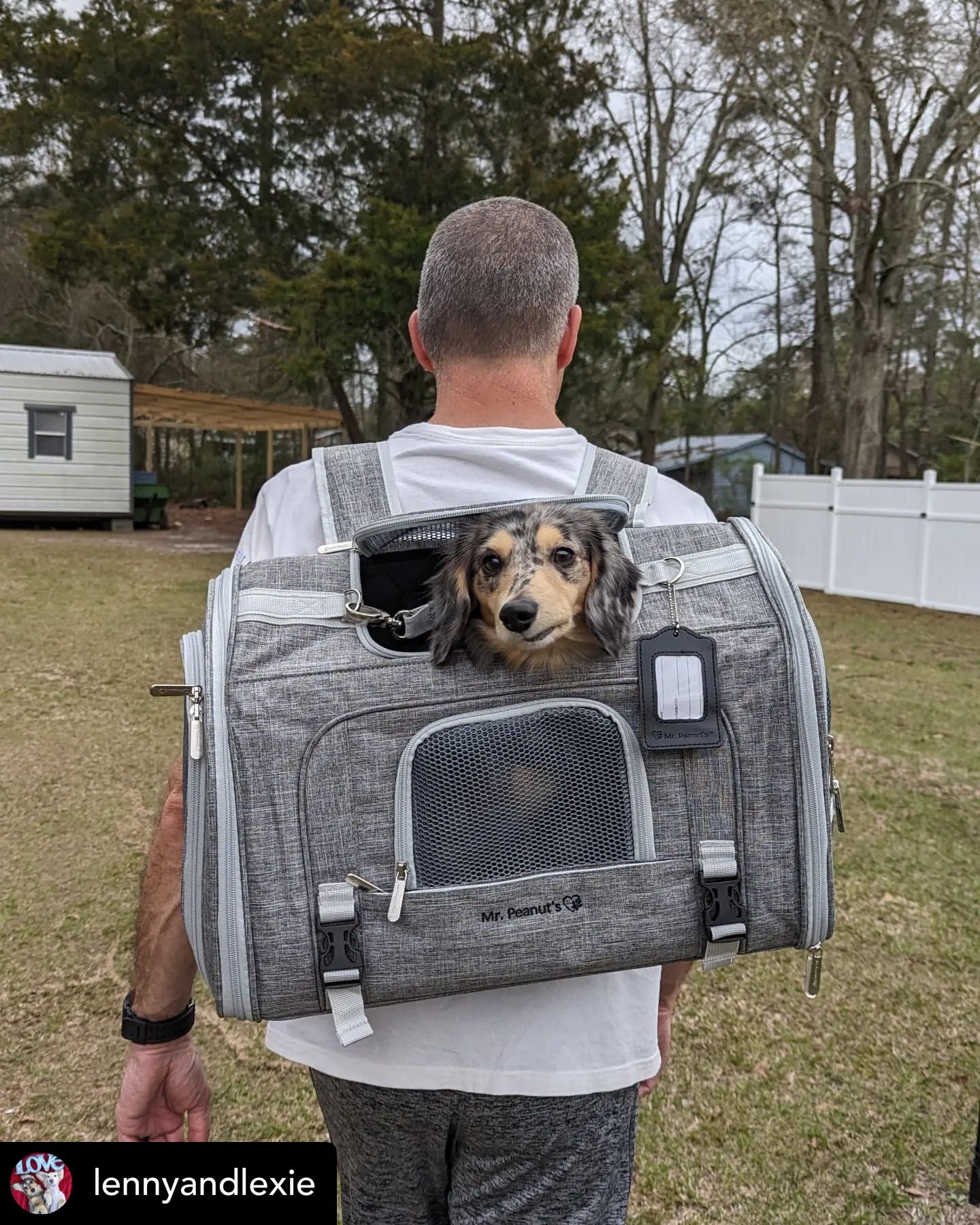 Mr. Peanut's Monterey Series Backpack Pet Carrier - Newly Updated Model Now Available