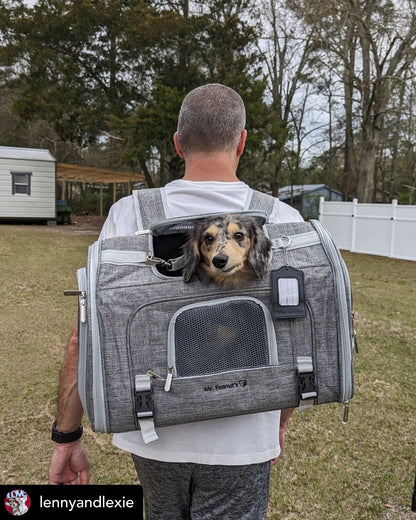 Mr. Peanut's Monterey Series Backpack Pet Carrier - Newly Updated Model Now Available