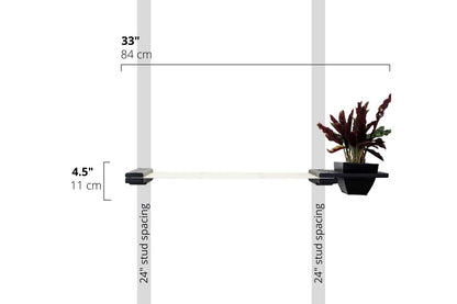 Cat Hammock Wall with Planter