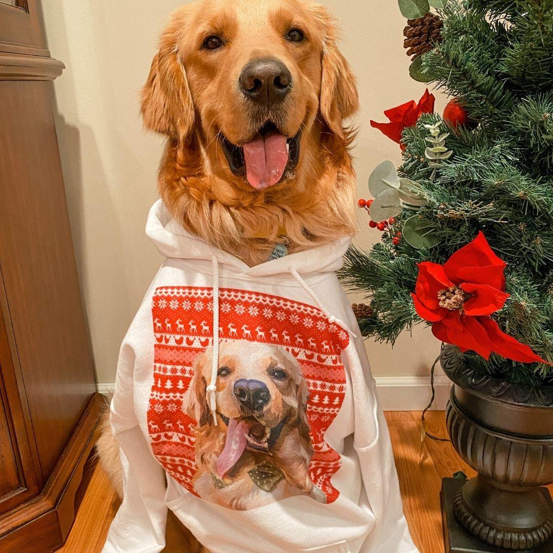 Custom Pet Hoodie (White)