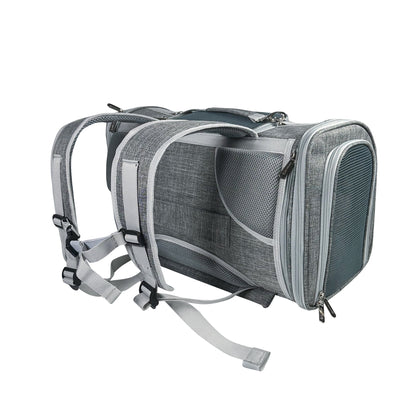 Mr. Peanut's Monterey Series Backpack Pet Carrier - Newly Updated Model Now Available