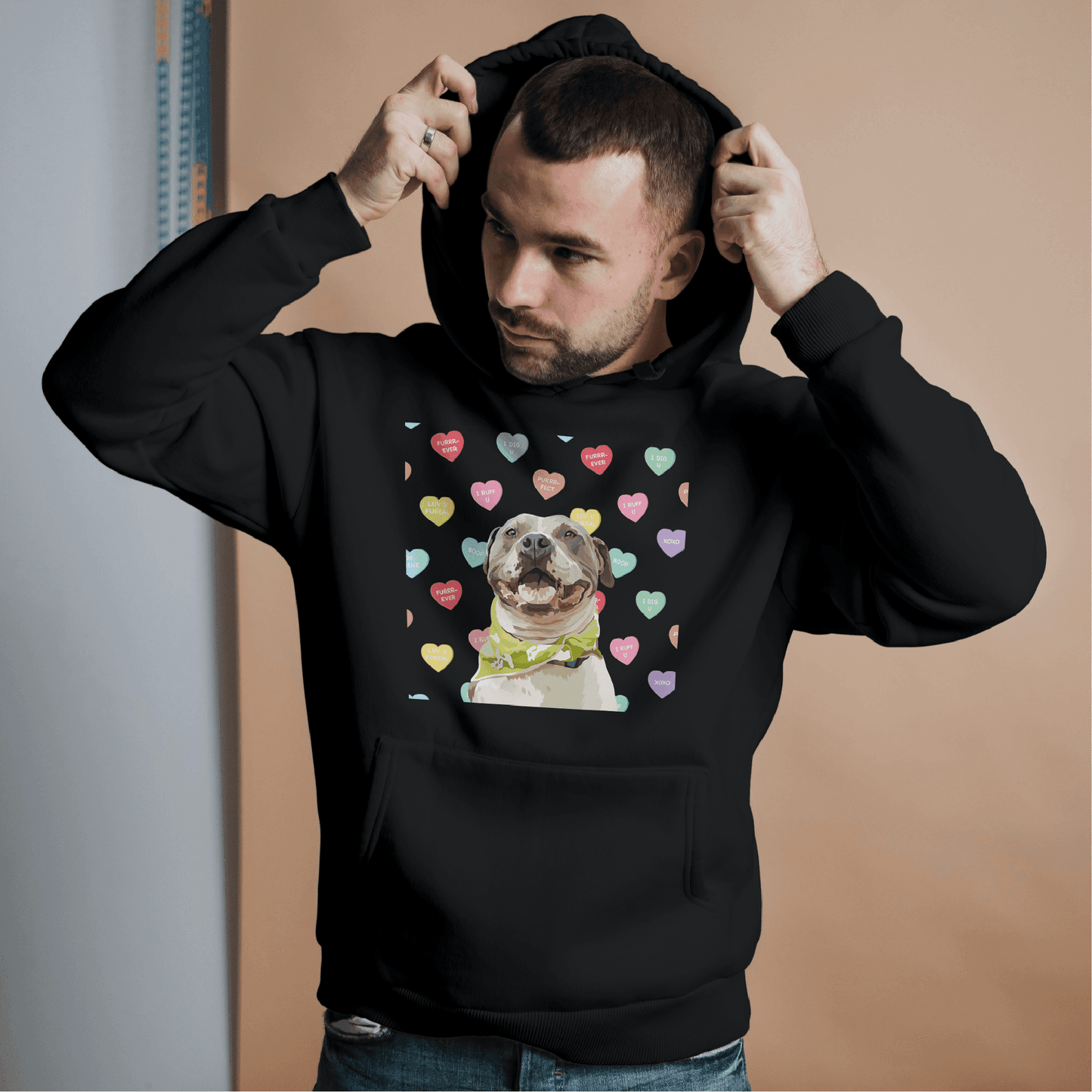 Personalized Pet Photo Hoodie - Create Your Own Custom Design with Live Preview & Editor