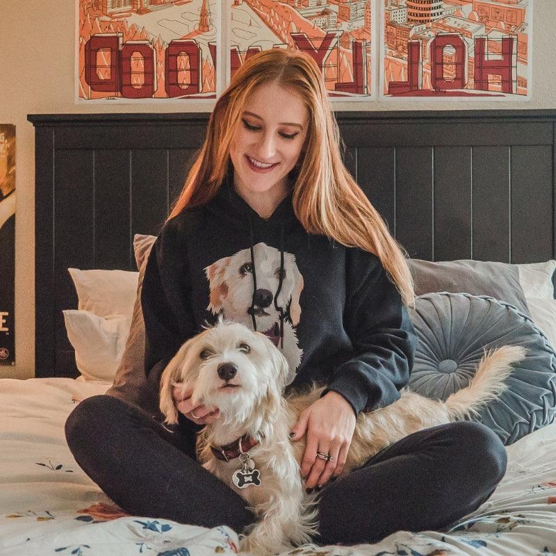 Personalized Pet Photo Hoodie - Create Your Own Custom Design with Live Preview & Editor