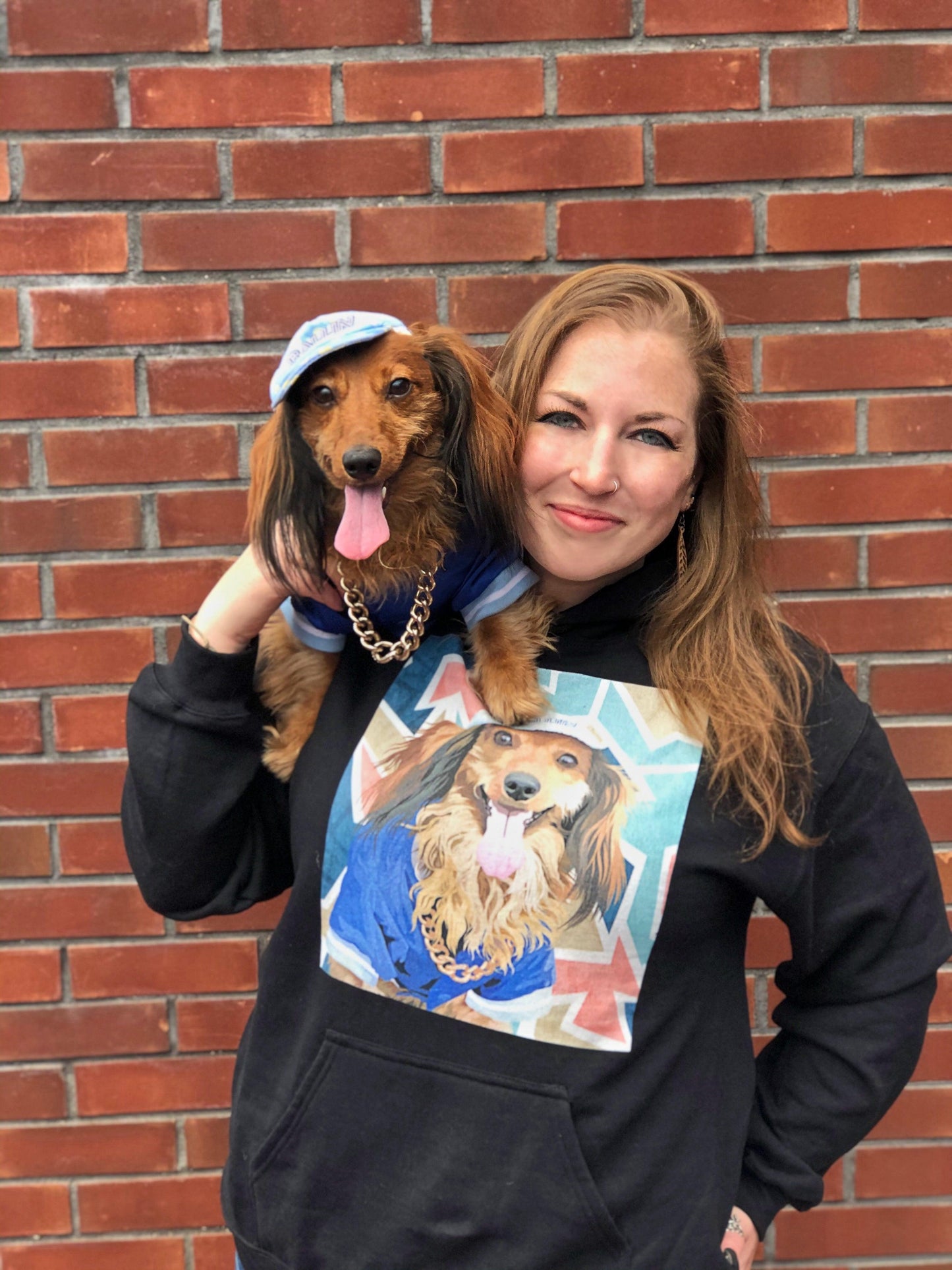 Personalized Pet Photo Hoodie - Create Your Own Custom Design with Live Preview & Editor