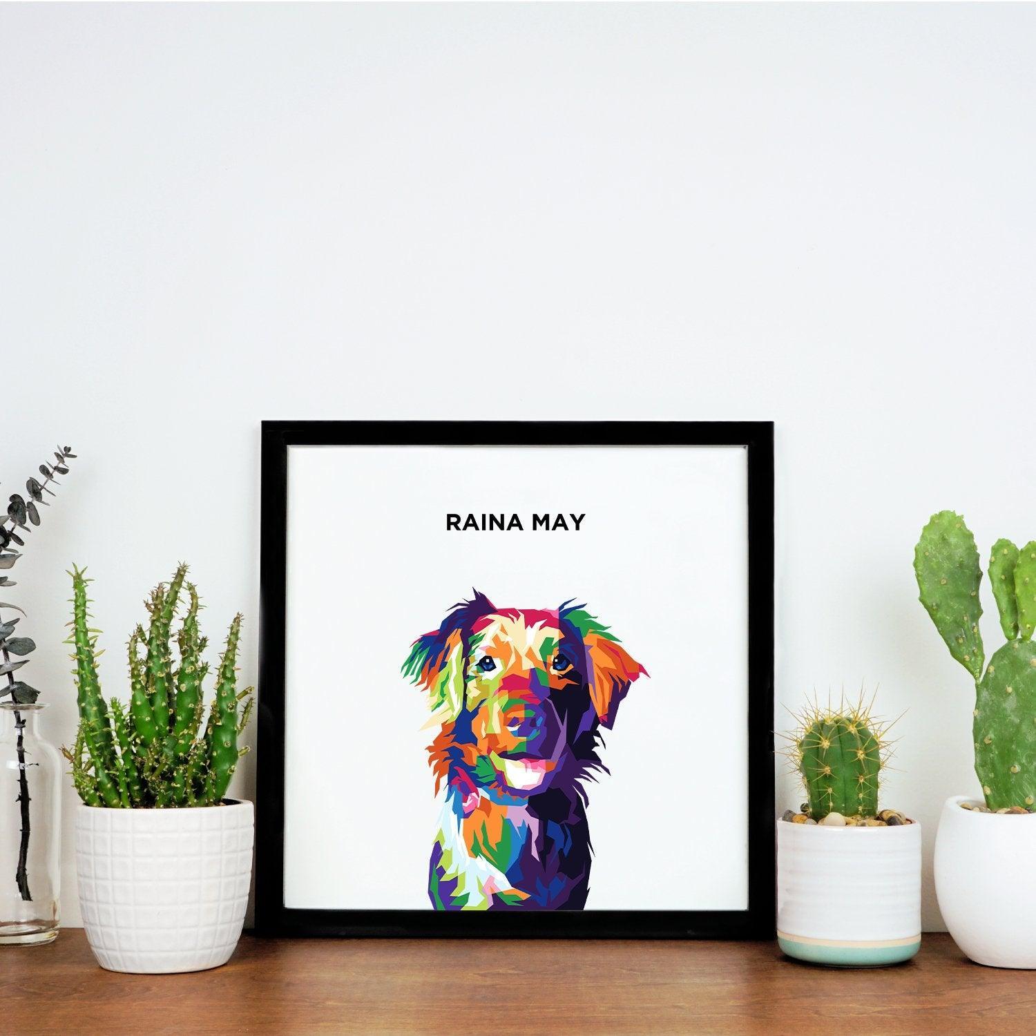 Limited Edition Custom Pet Pop Portraits
