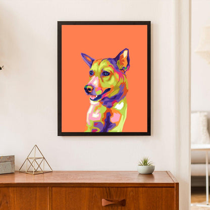 Limited Edition Custom Pet Pop Portraits