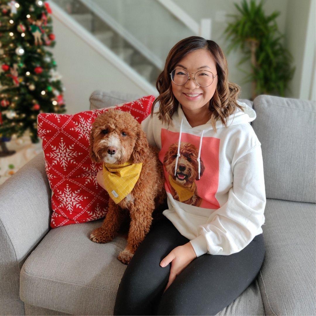 Personalized Pet Photo Hoodie - Create Your Own Custom Design with Live Preview & Editor