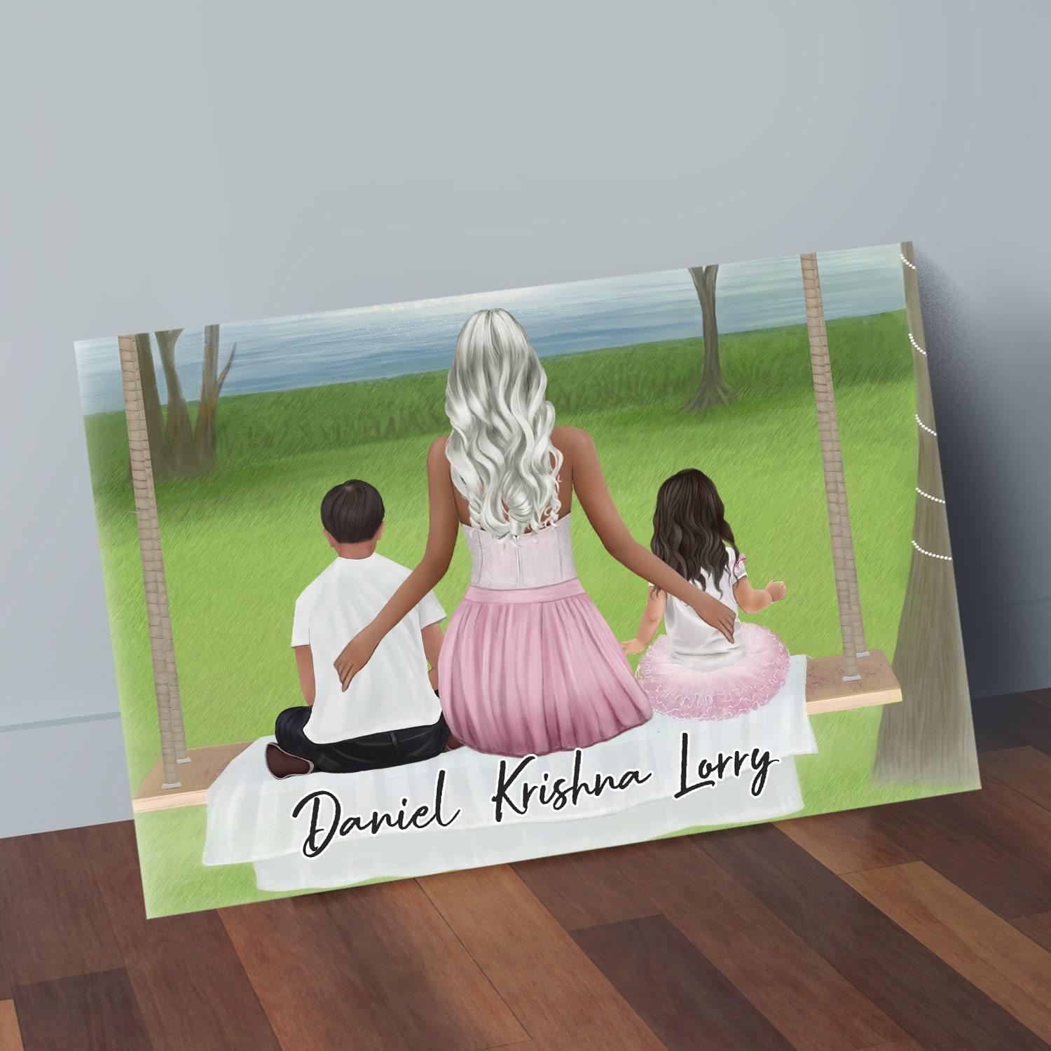 Mother Child Canvas