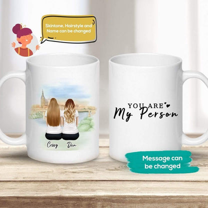 Nashville Personalized Best Friend Sister Coffee Mug