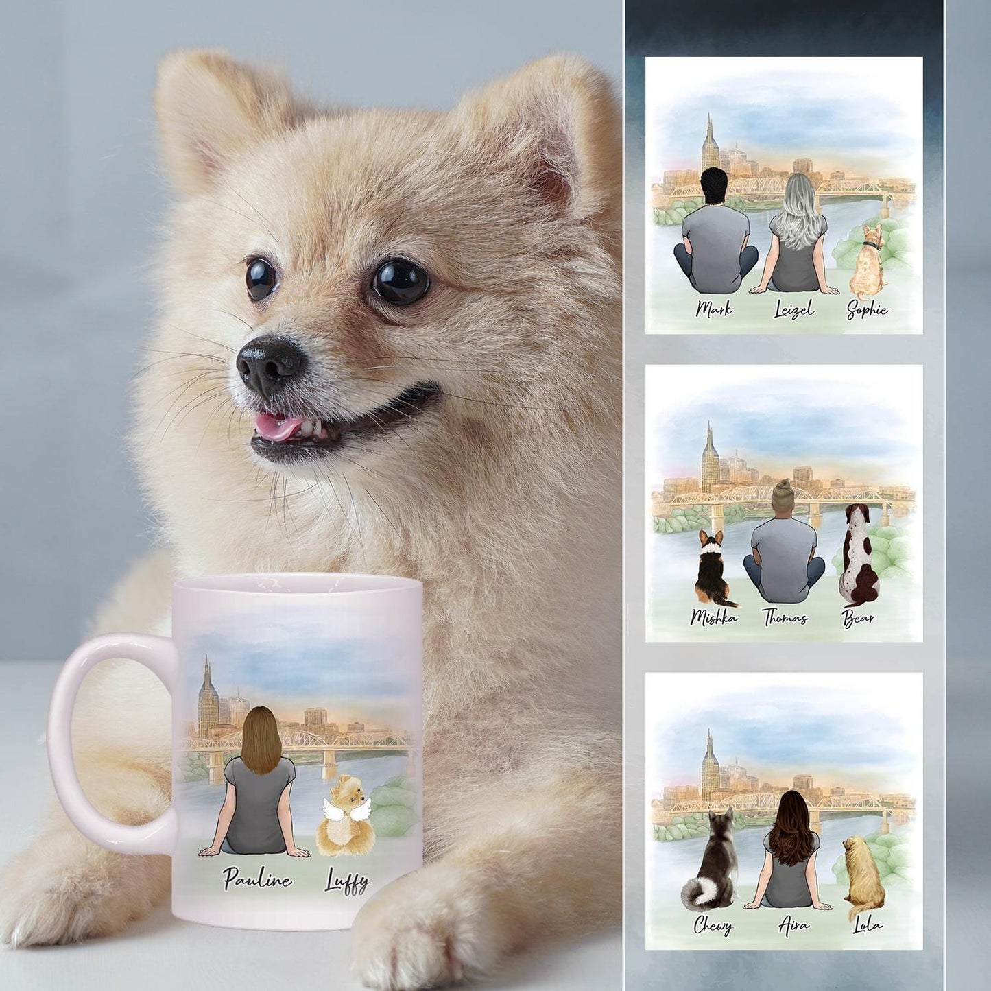 Nashville Personalized Pet & Owner Coffee Mug