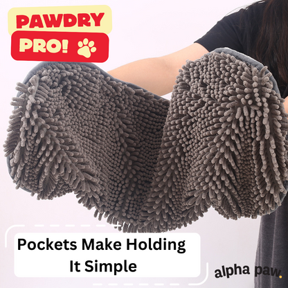 PawDry Pro - The Rainy Day Rescuer, Microfiber Pet Towel