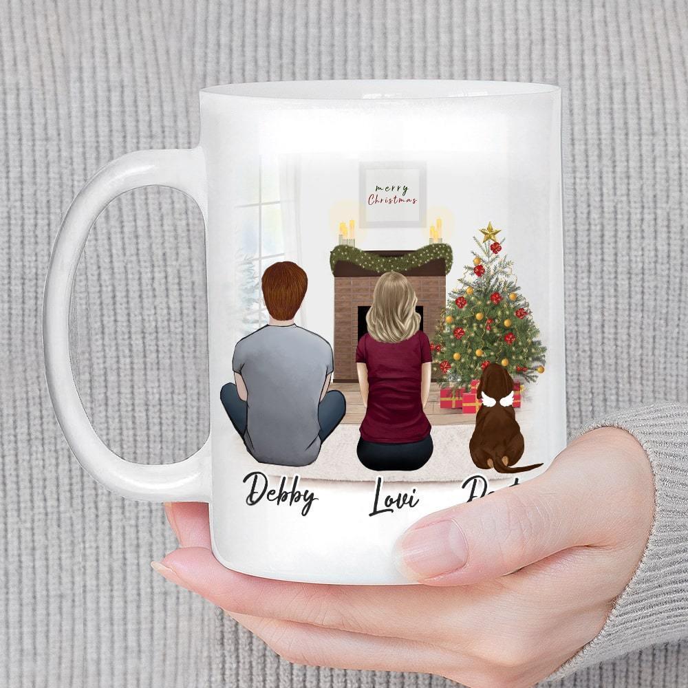 Pet & Owner Christmas Coffee Mug - Personalized And Custom Printed