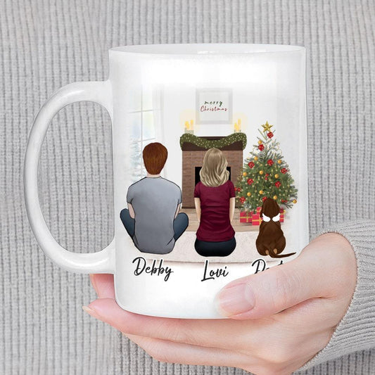 Pet & Owner Christmas Coffee Mug - Personalized And Custom Printed