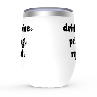 Dog Mom Wine Tumblers