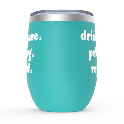 Dog Mom Wine Tumblers