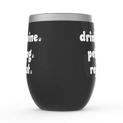 Dog Mom Wine Tumblers