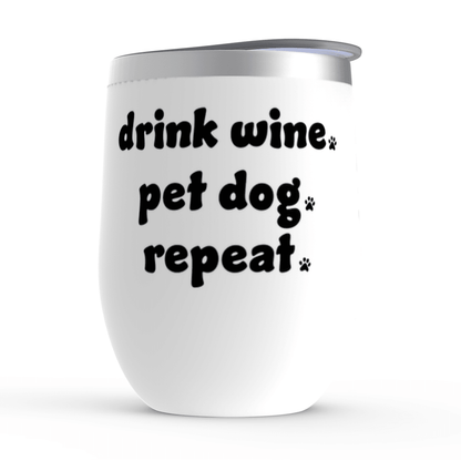 Dog Mom Wine Tumblers