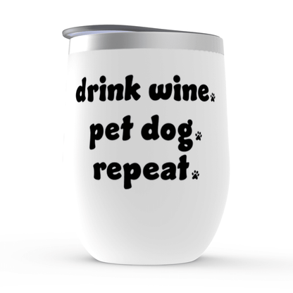 Dog Mom Wine Tumblers