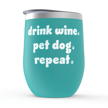 Dog Mom Wine Tumblers