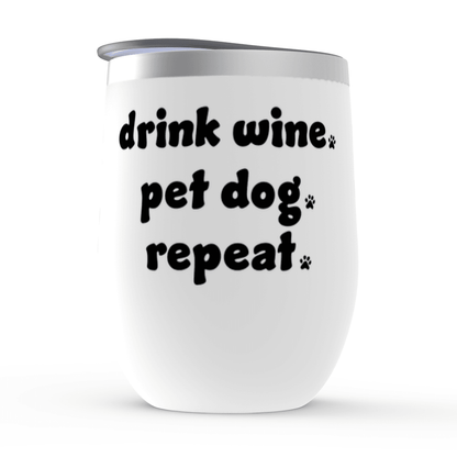 Dog Mom Wine Tumblers