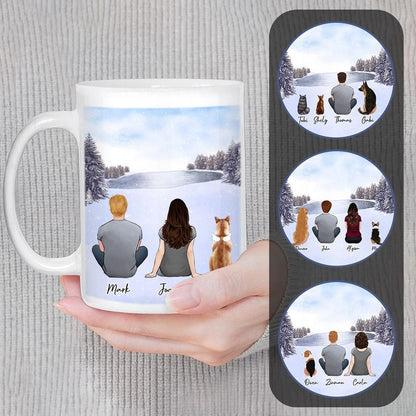 Snow Custom Pet & Owner Coffee Mug