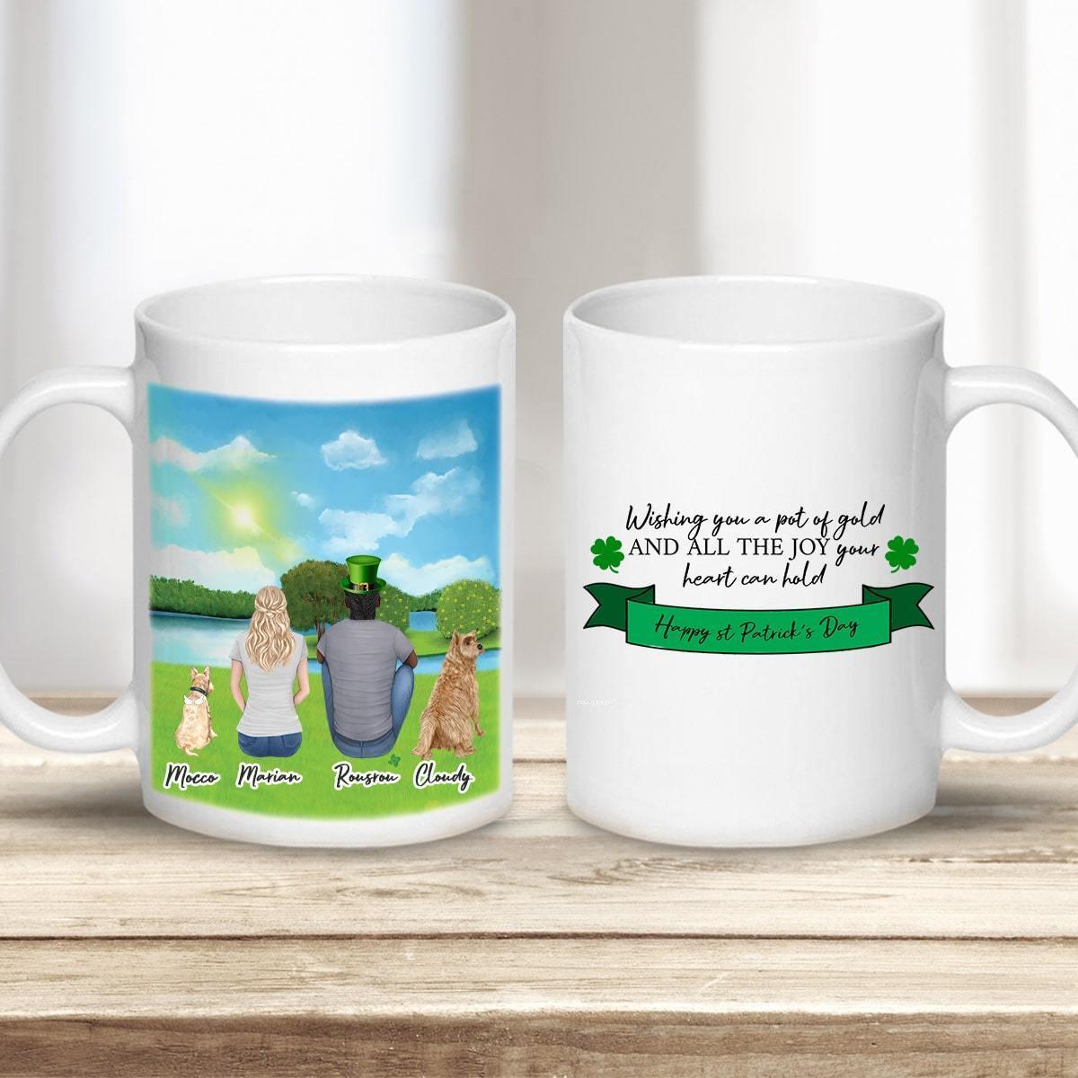 St. Patrick Custom Printed Pet & Owner Coffee Mug