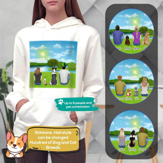 St. Patrick Personalized Pet & Owner Hoodies
