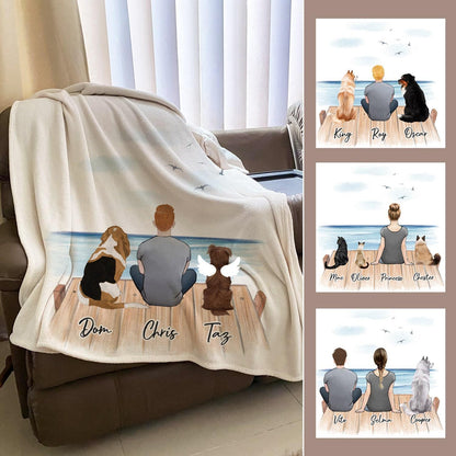 The Dock Personalized Pet & Owner Blanket