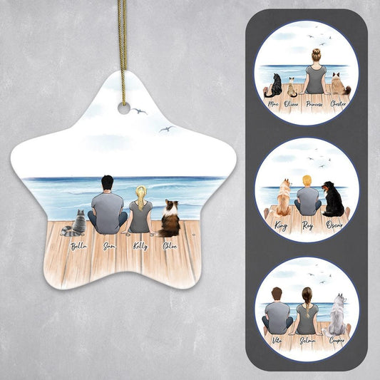 The Dock Star Ornament - Personalized Pet & Owner Dock