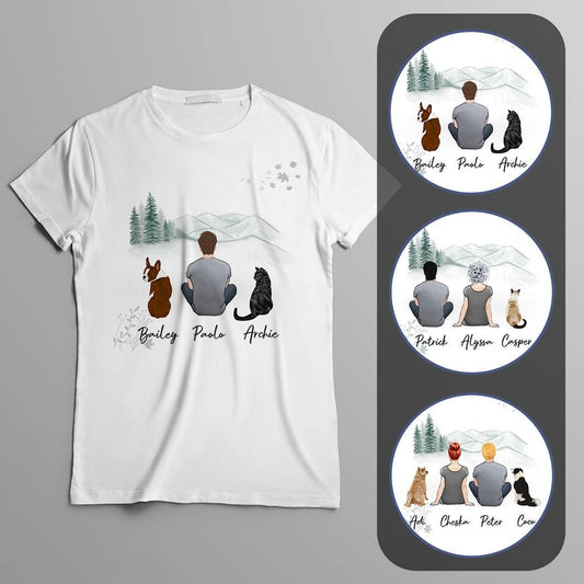 White Mountains Personalized Pet & Owner T-Shirt