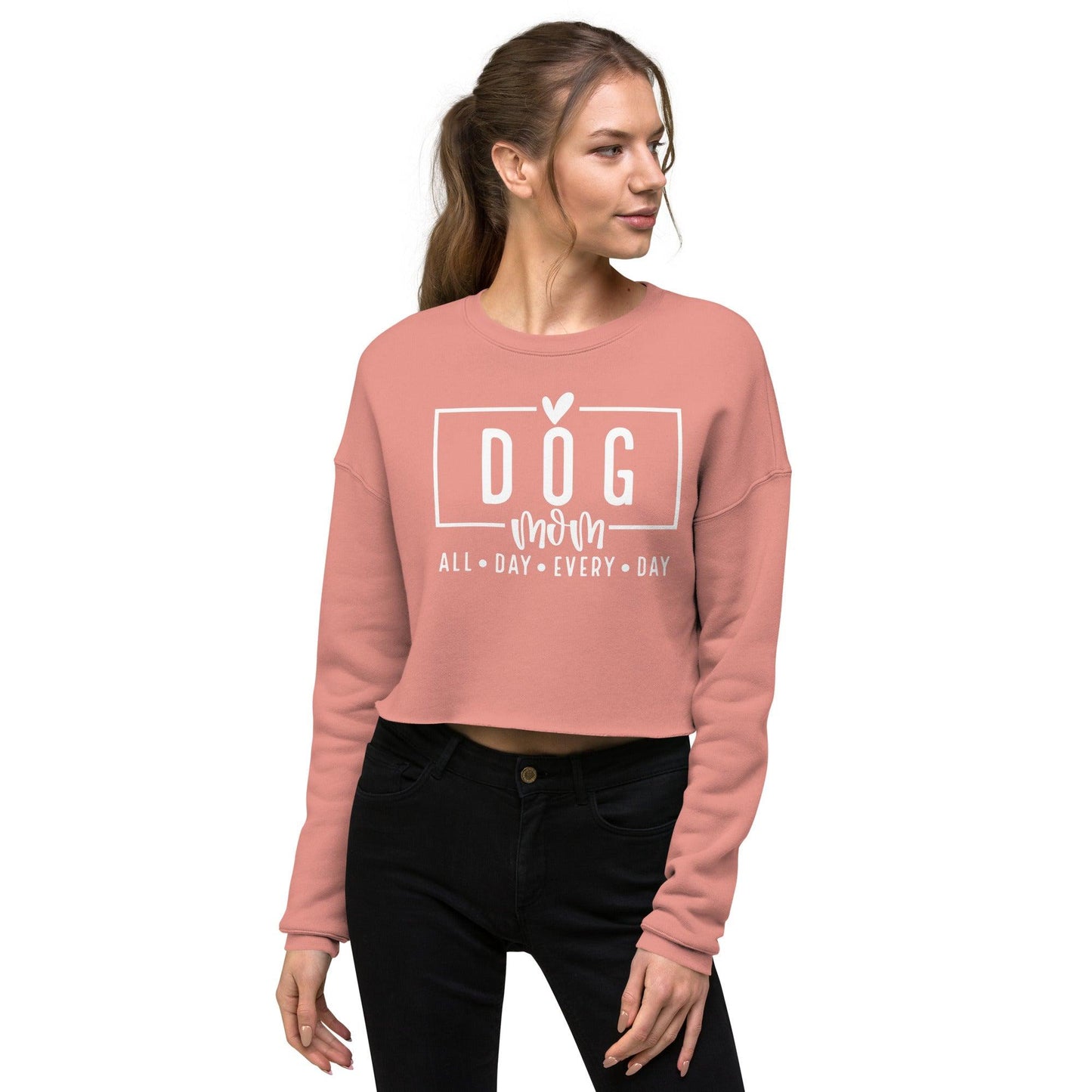 Limited Edition Dog Mom Crop Sweatshirt