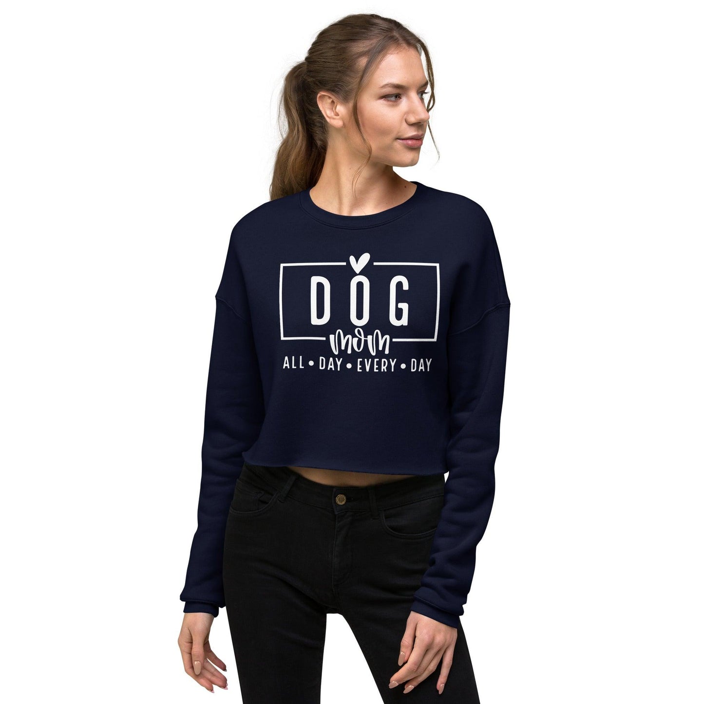 Limited Edition Dog Mom Crop Sweatshirt